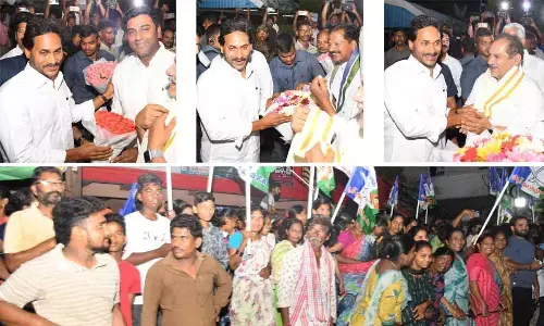 CM Jagan returns from foreign tour