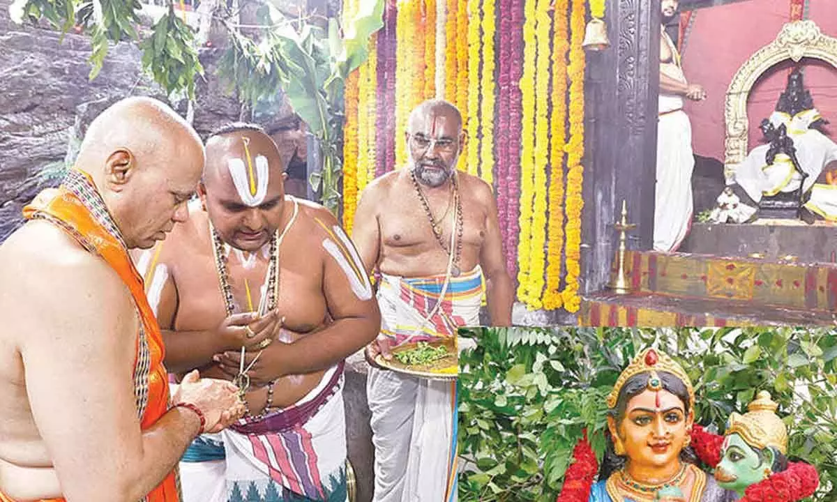 Five-day Hanuman Jayanti festivities begin at Anjanadri