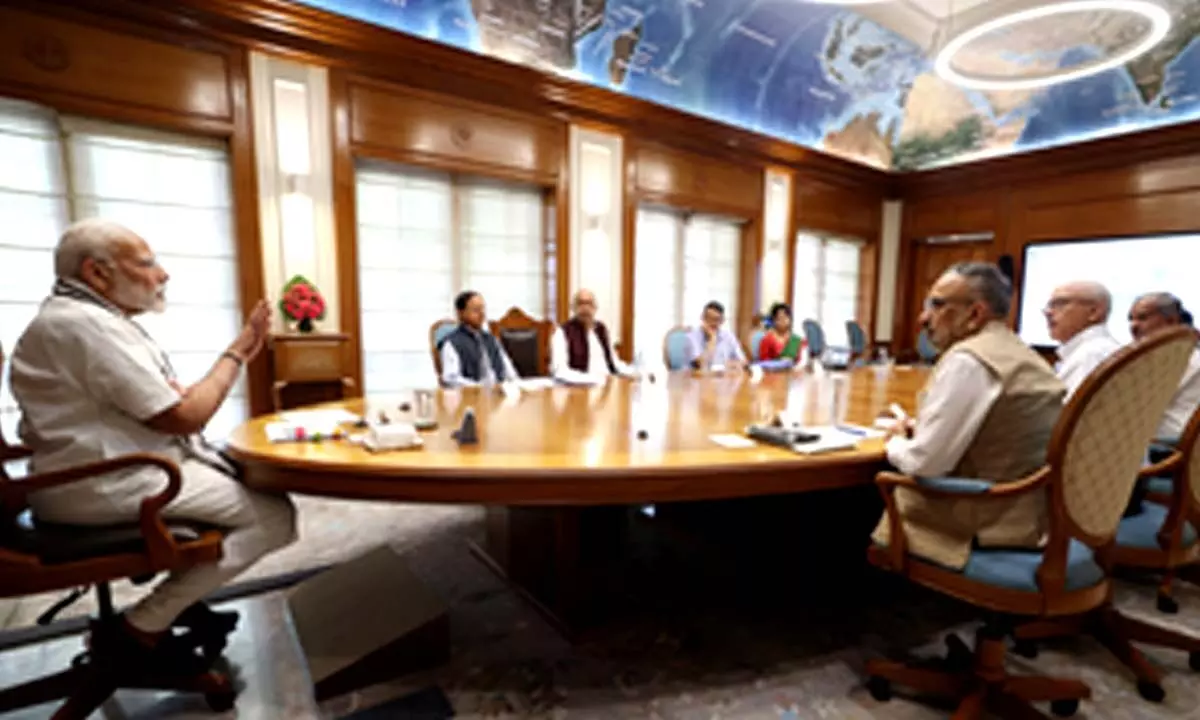 PM Modi reviews post-cyclone situation in northeastern states