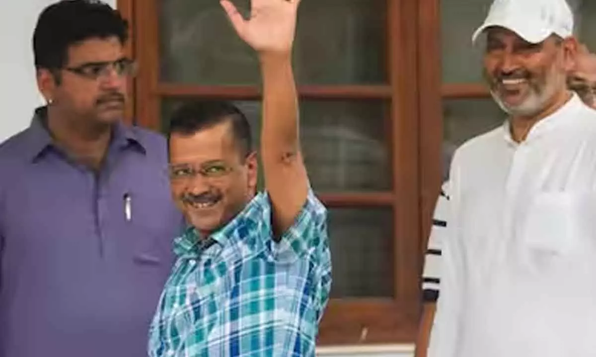 Arvind Kejriwal surrenders, sent to judicial custody till June 5