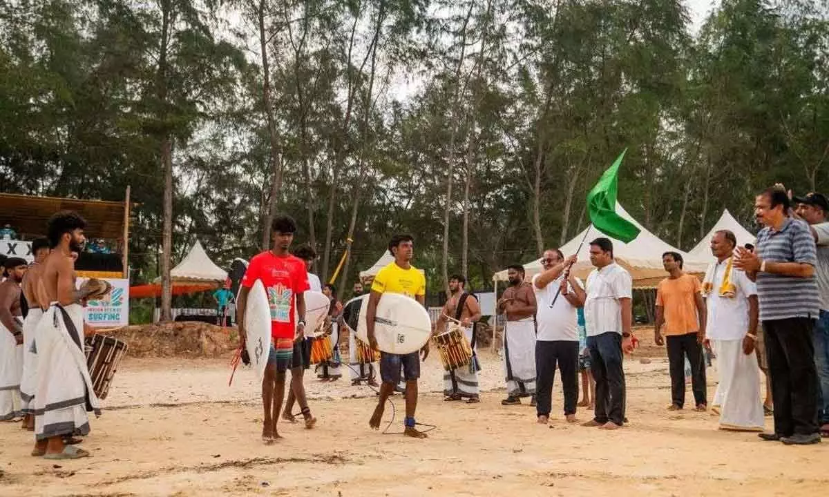 Tamil Nadu Surfers Dominate at the 5th Indian Open of Surfing 2024