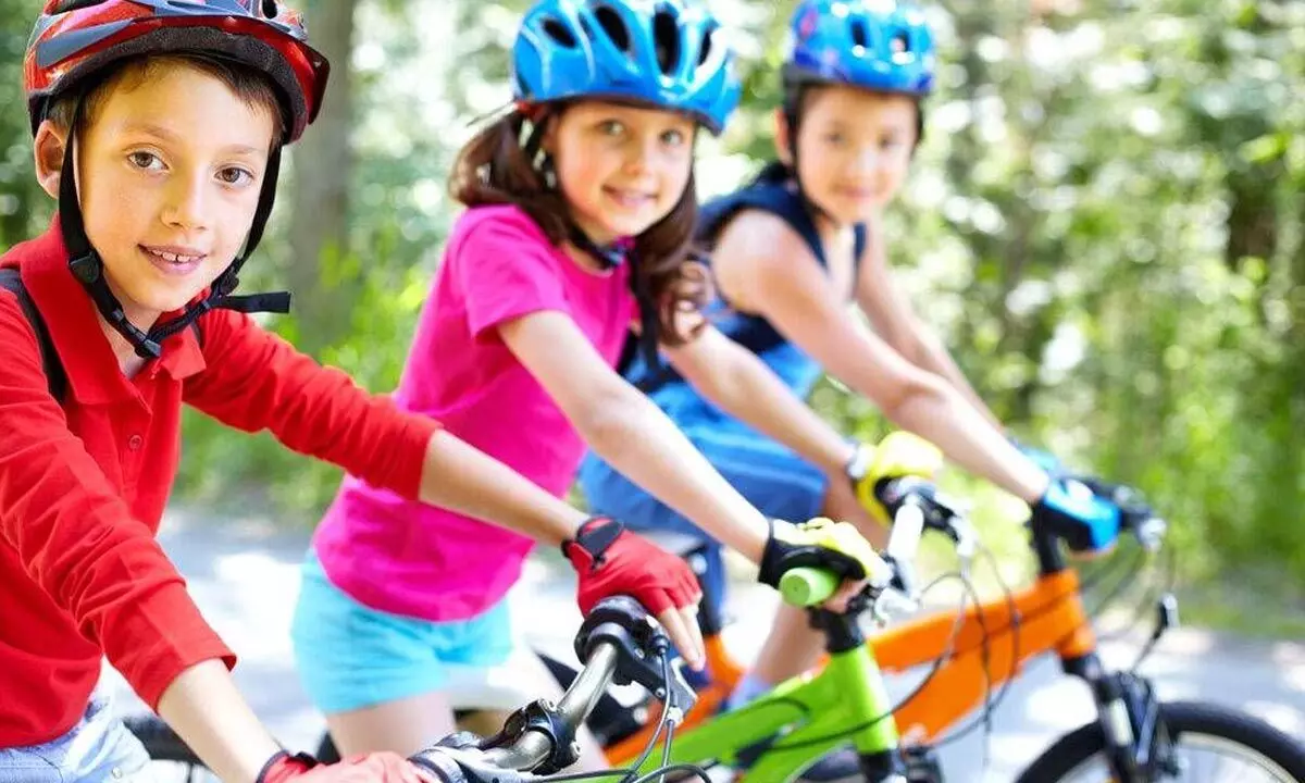 How bicycling enhances students’ health & well-being