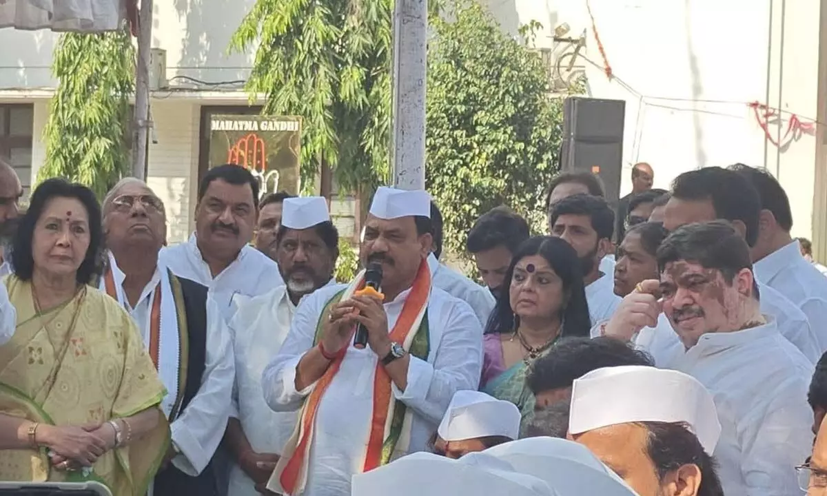 Hyderabad: Congress remembers sacrifices of martyrs