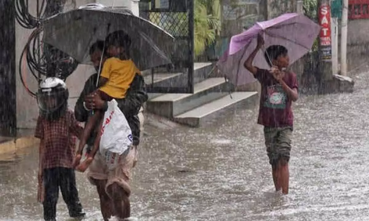 Monsoon arrives early in AP, heavy rains forecast