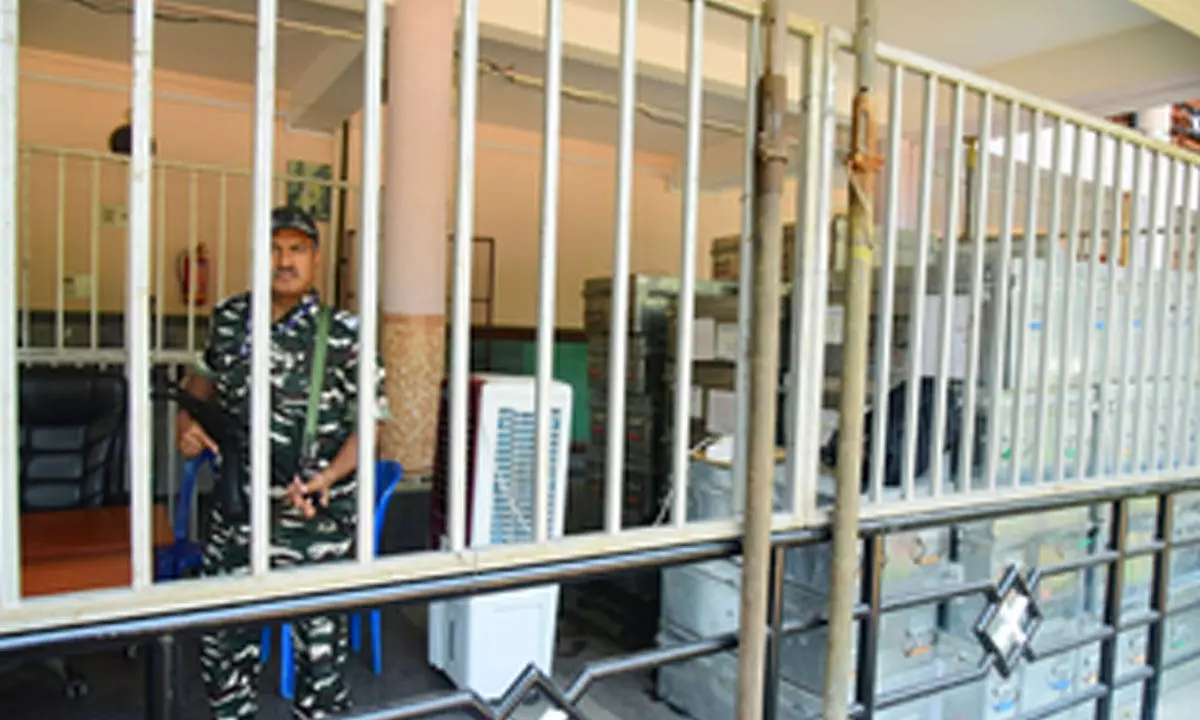 Three-layered security put in place at Gurugram counting centres