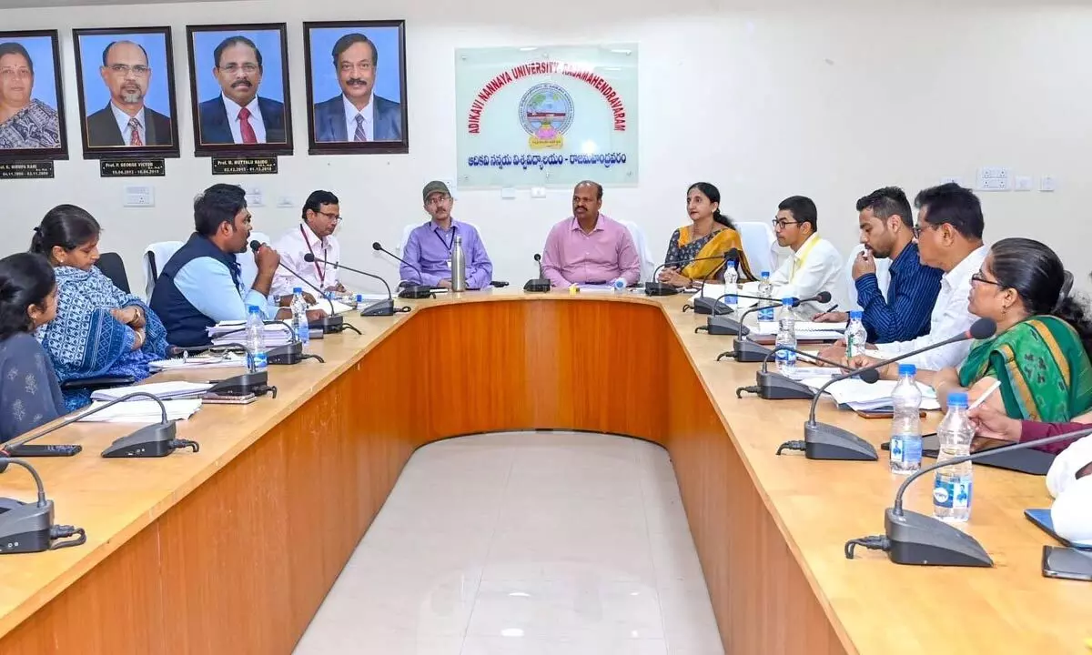 A review meeting being held with Counting Observers and Returning Officers on Monday at Adikavi Nannaya University in  Rajamahendravaram on Monday