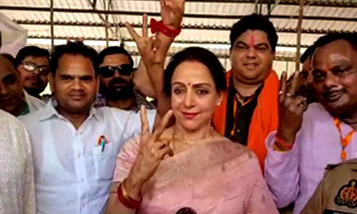 Hema Malini leads in Mathura by over 2 lakh votes, outlines her goals for third term