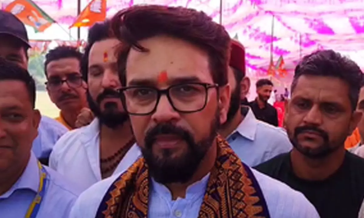 Anurag Thakur leads with decisive margin from Hamirpur