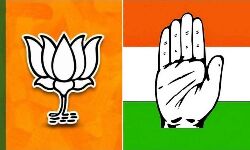 Telangana: BJP leading in two seats and Congress in one seats Telangana: BJP leading in two seats and Congress in one seats