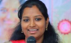 Congress candidate K Kavya is leading in first round from Warangal Lok Sabha segment