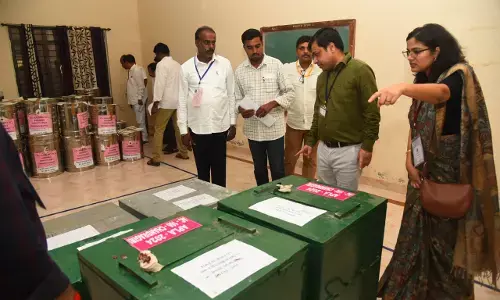 Postal ballots reach counting tables in Tirupati