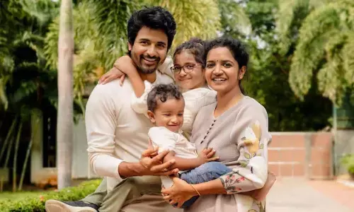Sivakarthikeyan and wife Aarti celebrate birth of their third child