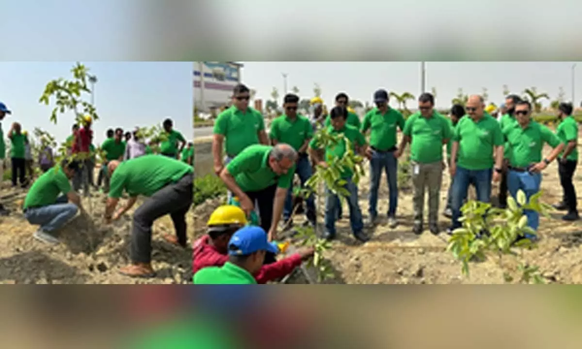 Adani Defence and Aerospace celebrates World Environment Day by planting saplings