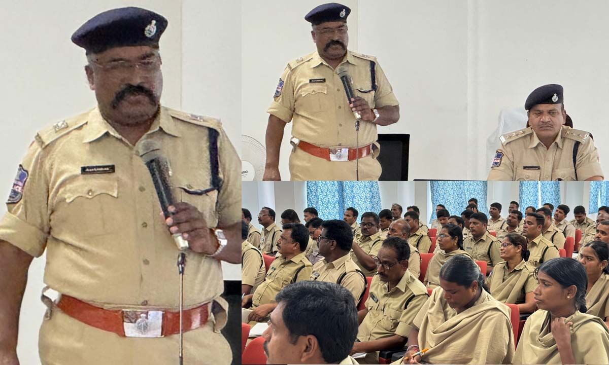 Police Ramesh Police training on changing laws: District Additional SP CH Rameshwar