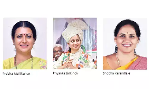 Three women candidates win LS polls