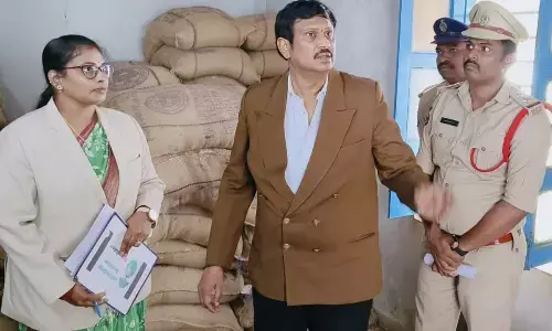 District Chief Justice Rajesh Babu made a surprise inspection of the sub jail