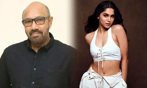 Sharvarigains valuable acting insights from veteran Sathyaraj on ‘Munjya’ set