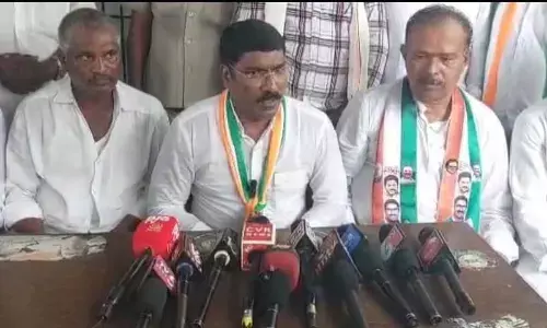 Congress party Victory Rally helds in Shanti Nagar.