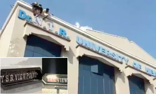 TDP supporters change names, raze YSR statues after YSRCP defeat