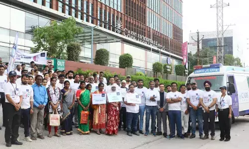 CARE Hospitals, Hitec City Organizes Awareness Walkathon with Brain tumour survivors