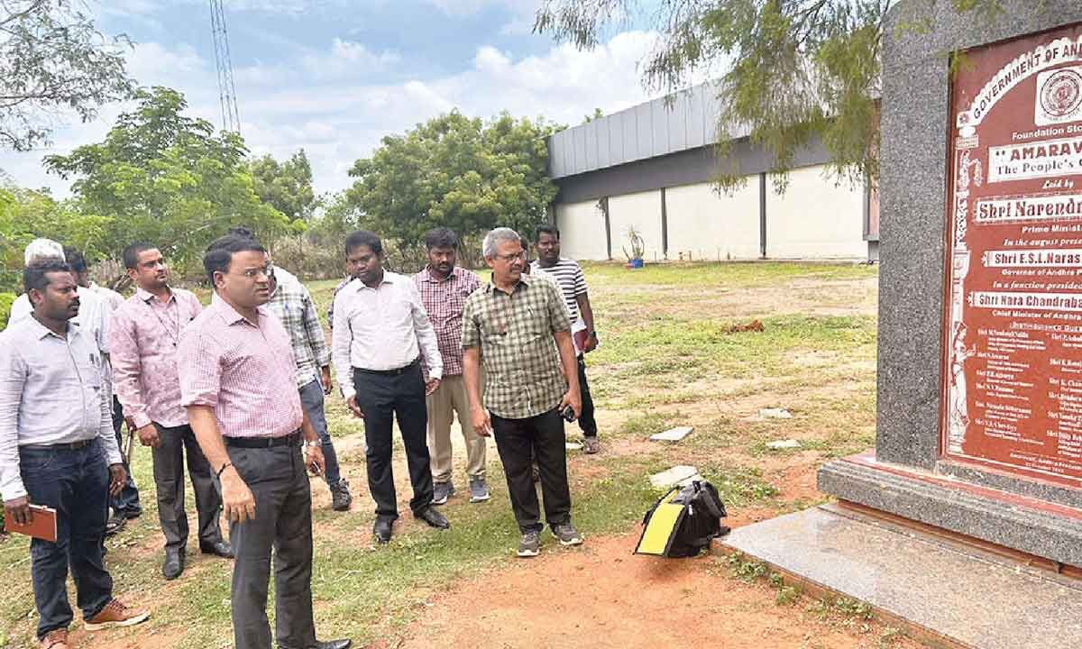 Amaravati Smart City Development Works Reviewed