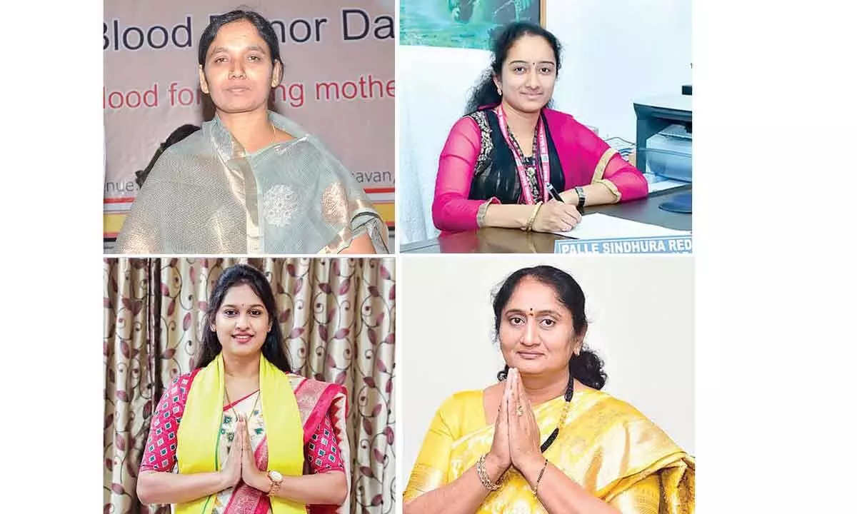 Four women MLAs in undivided Anantapur dist