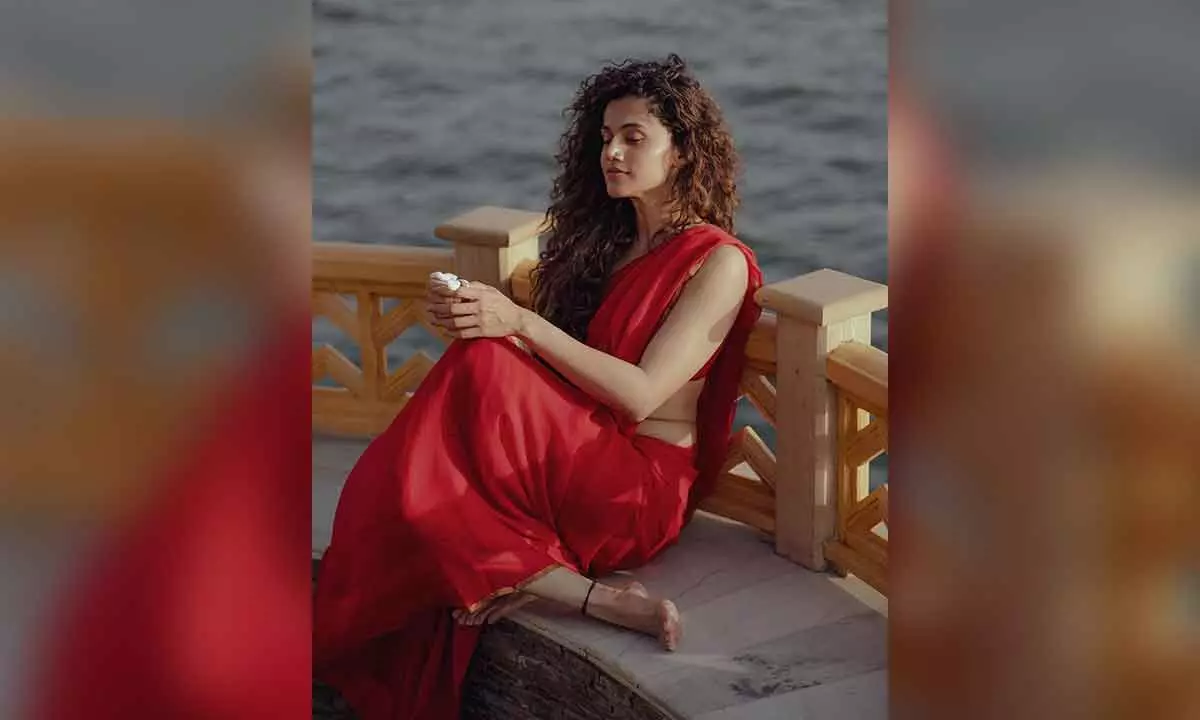 Taapsee blends sensuality and confidence