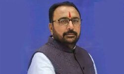 Shiv Sena leader Prataprao Jadhav takes oath as Union Minister of State (Independent Charge)