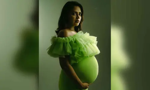 Amala Paul radiates joy as she awaits the arrival of her baby