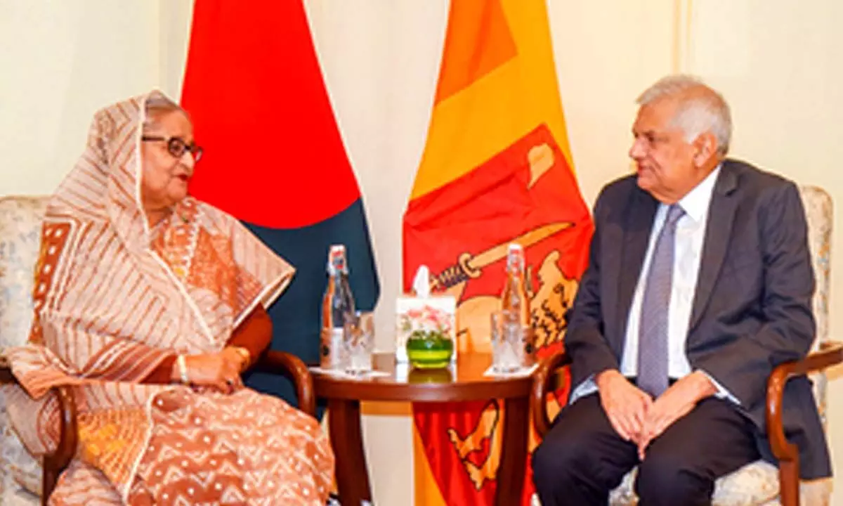 Lankan President thanks India and Bangladesh for providing assistance during crisis