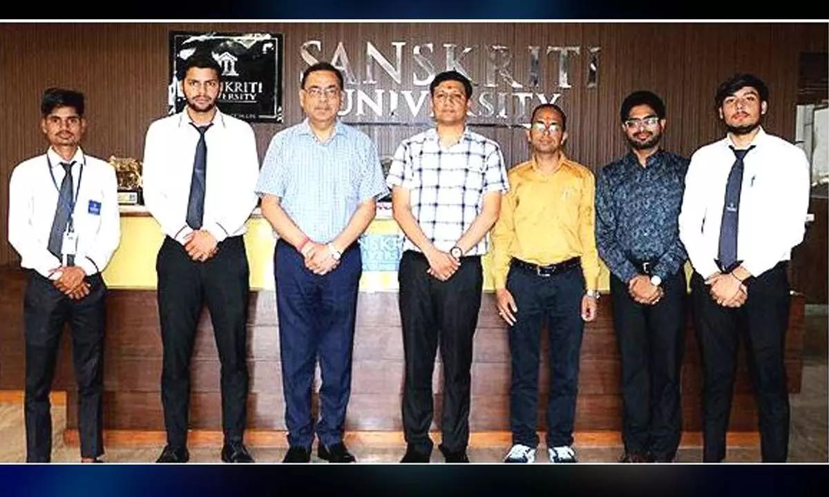 Sanskriti University students secure jobs at G-Tekt India