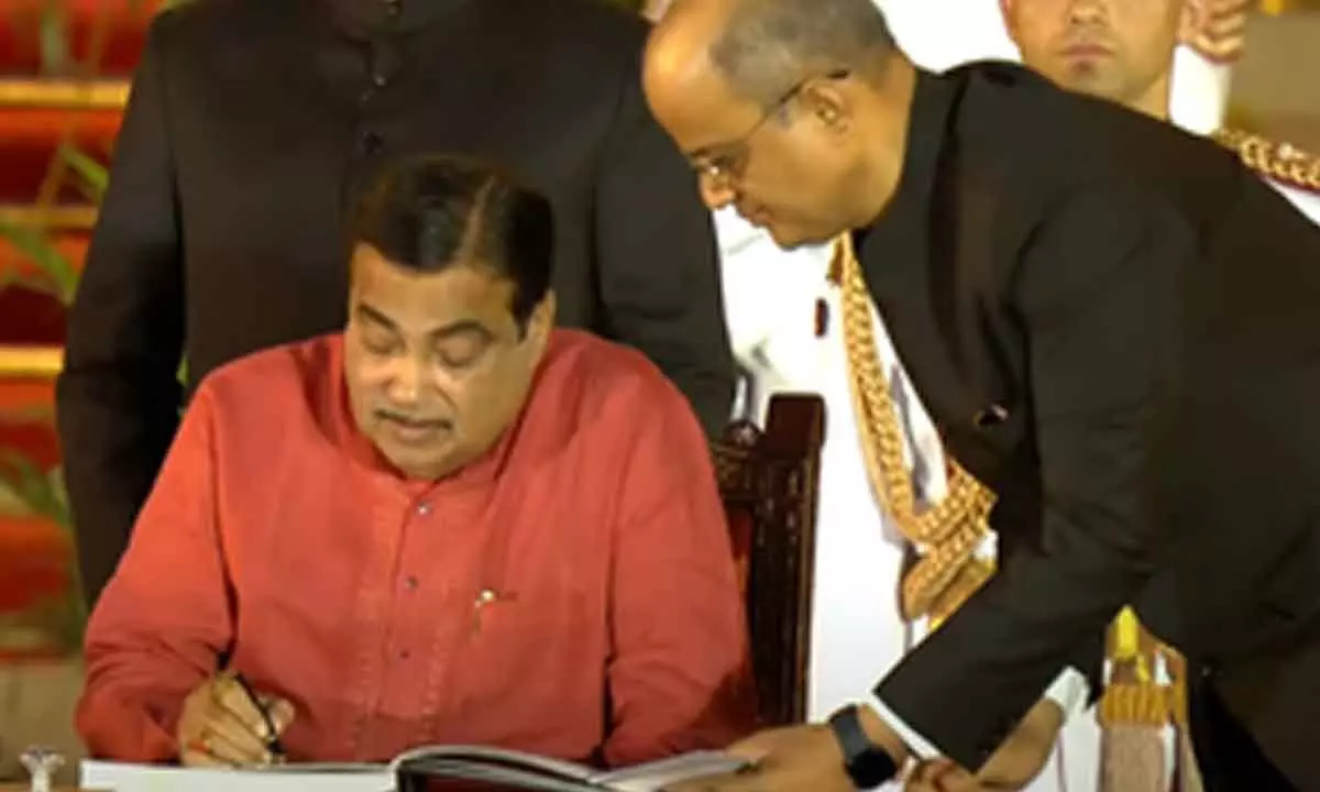 Nitin Gadkari returns as Highways Minister for 3rd term to push ahead with big infra projects