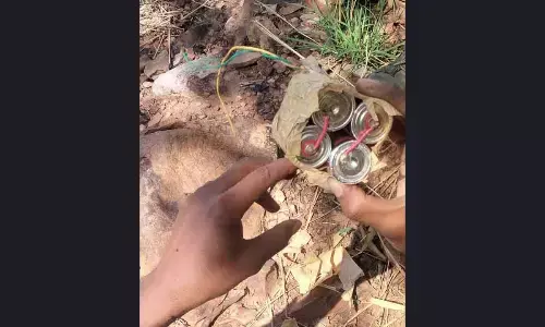 Mulugu: Police neutralise 4 landmines planted by Maoists