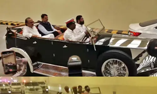 Maharashtra CM unveils phase 2 of Mumbai Coastal Road in 94-year-old Rolls Royce
