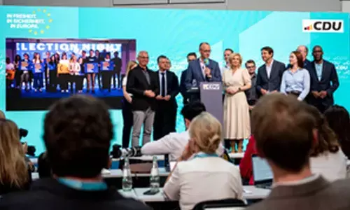 German centre-right wins European election, far-right AfD stands second