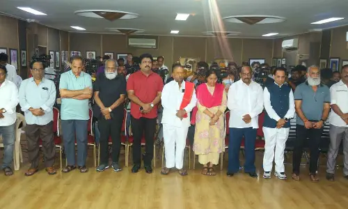 Telugu Film Industry pays tribute to Ramoji Rao