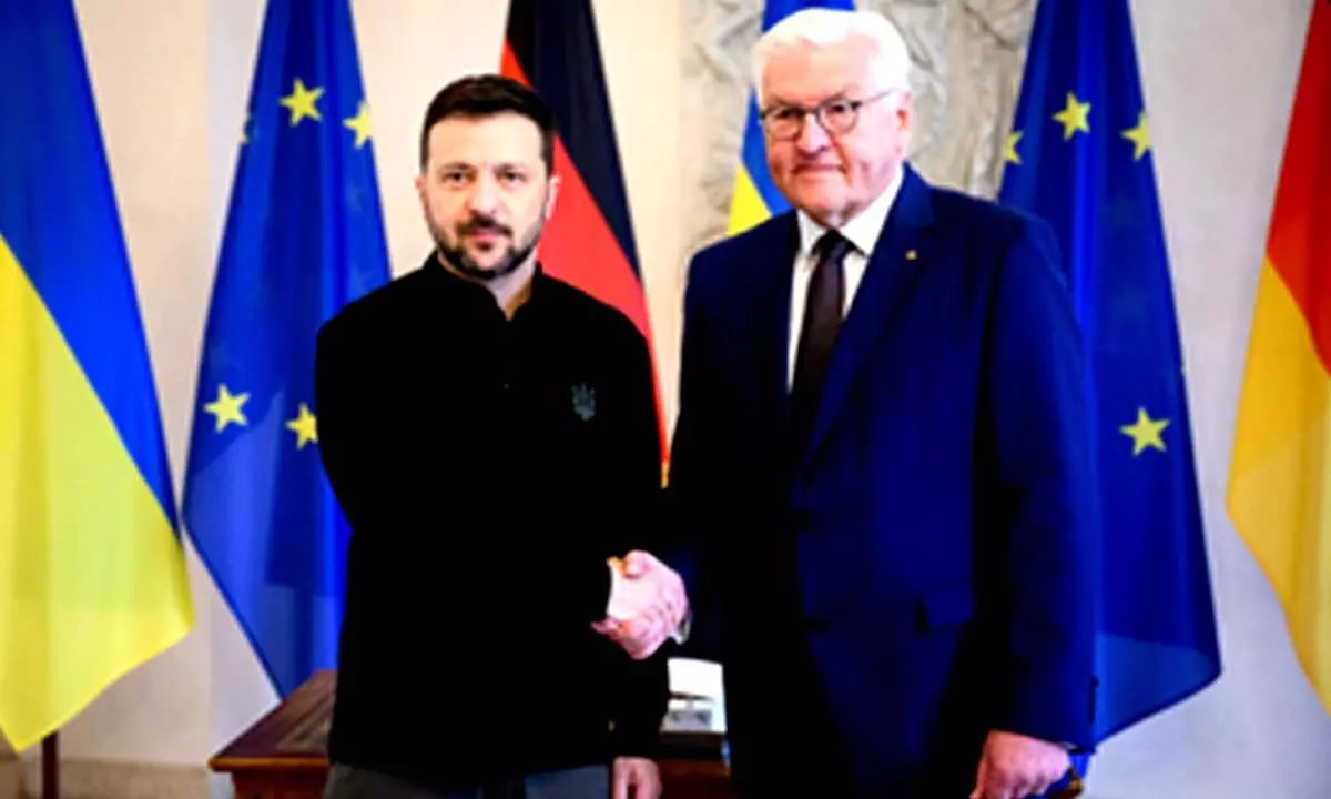 Zelensky arrives in Berlin to attend Ukraine Reconstruction Conference