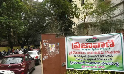 Prajavani at GHMC starts, 35 grievances received