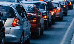 Heavy traffic jam on Ramavarappadu Ring Road ahead of Chandrababu Naidus swearing-in ceremony. A large number of vehicles halted. Heavy traffic jam on Ramavarappadu Ring Road ahead of Chandrababu Naidus swearing-in ceremony. A large number of vehicles halted.