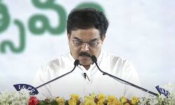 JSP leader Nadendla Manohar took the oath. He was elected from Tenali segment of Guntur district and belongs to Kamma caste