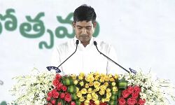 Kondapalli Srinivas took the oath He was elected from Gajapathi Nagaram and belongs to Turpukapu Kondapalli Srinivas took the oath He was elected from Gajapathi Nagaram and belongs to Turpukapu