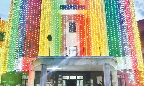 Illuminated Chittoor Collectorate