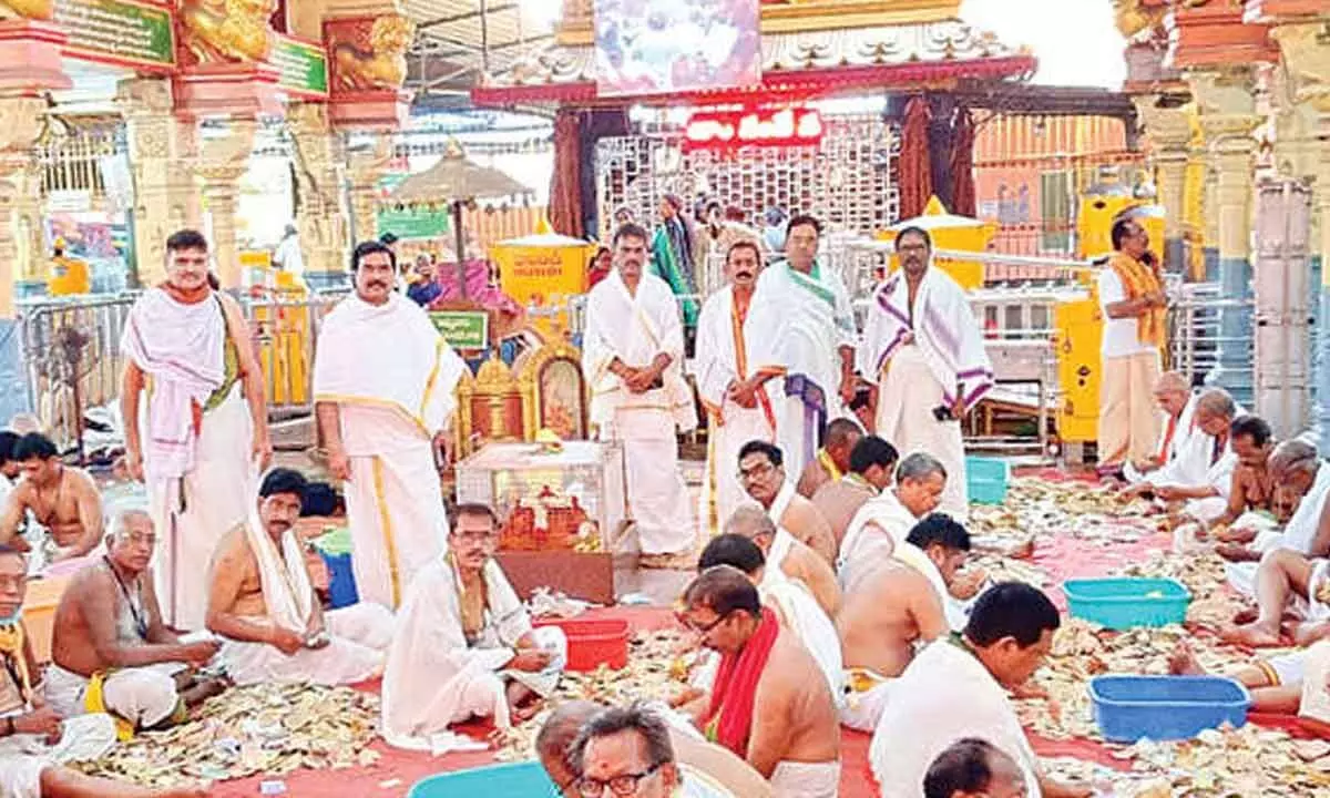 Sri Kanaka Mahalakshmi temple records Hundi collection of Rs 59.16L