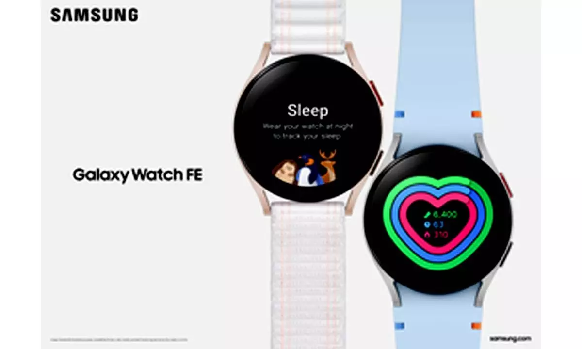 Samsung releases its new entry-level smartwatch Galaxy Watch FE