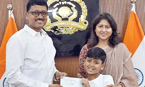 Boy adopts seven animals on 7th birthday