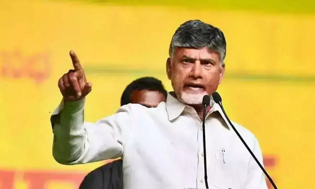 Chandrababu briefs media in Tirumala, says will make AP poverty free