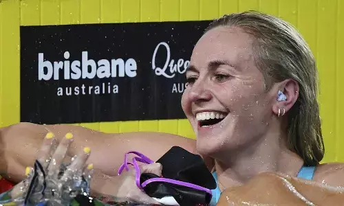 Titmus sets a 200-m freestyle world record