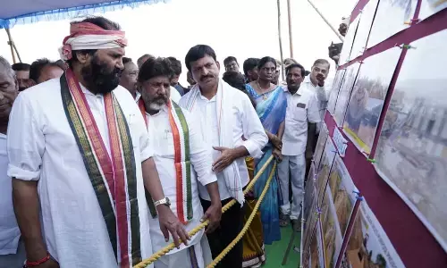 Deputy Chief Minister Batti Vikramarka inaugurated Ashwapuram Busy Kothur Pump House Power Supply