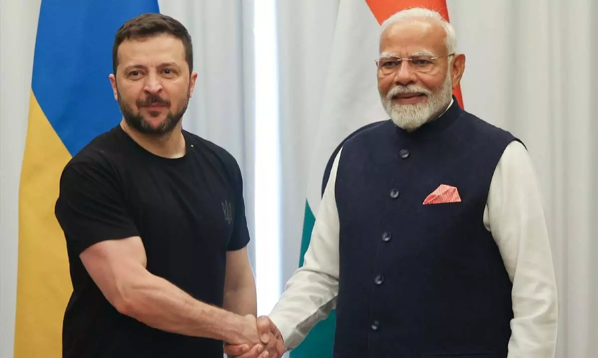 Batting for peace through dialogue & diplomacy, PM Modi holds productive meeting with Zelensky