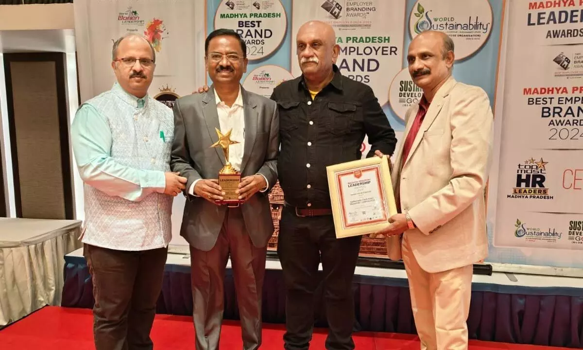 KSRTC bags Madhya Pradesh Leadership Award 2024 at Indore